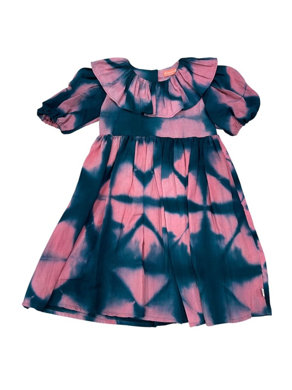 Elisamama Tie Dye Babydoll Dress Girls Size 10 Saks Fifth Avenue 100% Cotton NEW